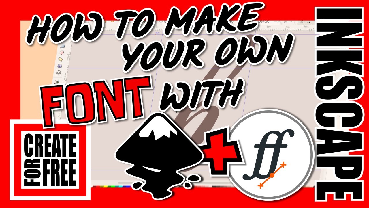 Создайте свой собственный шрифт в Inkscape