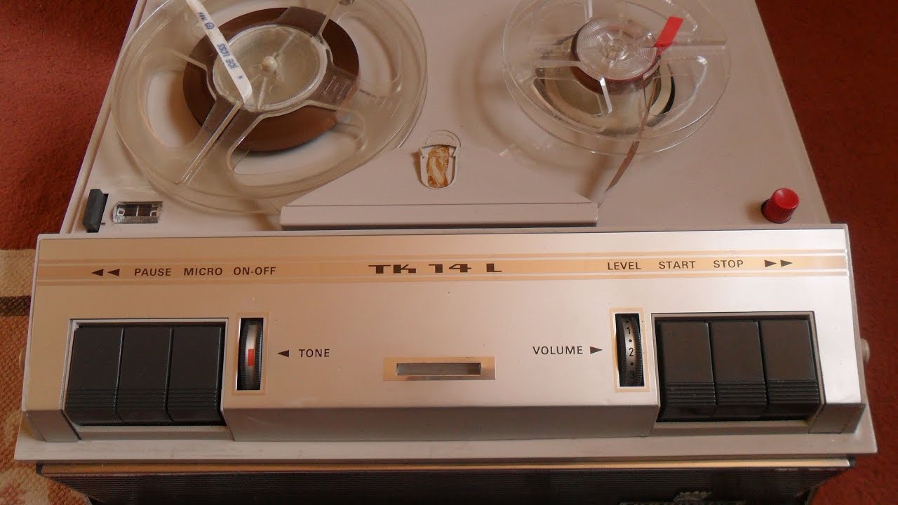 60s Grundig TK 14L Reel to rreel Tape recorder demo