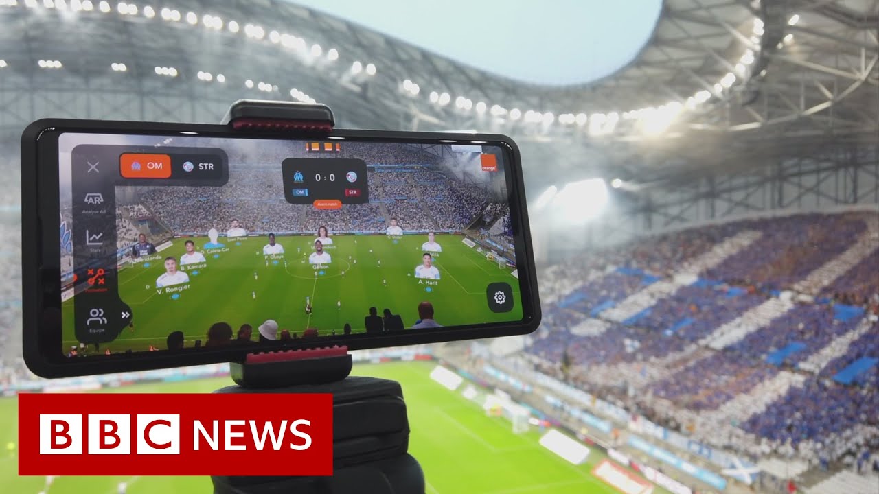 How Marseille football club is using new tech to bring fans closer to players – BBC News
