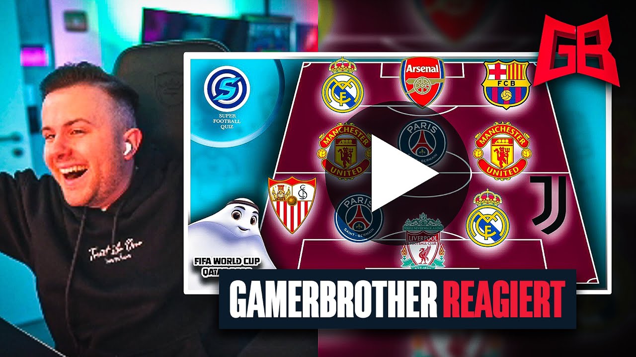 DER FUSSBALL EXPERTE 😁 GamerBrother SPIELT ERRATE DAS NATIONALTEAM QUIZ 🔥