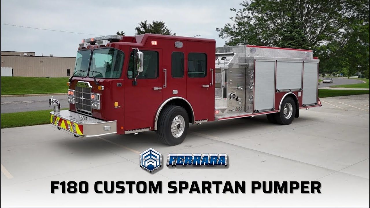 Ferrara F180 Custom Spartan Pumper