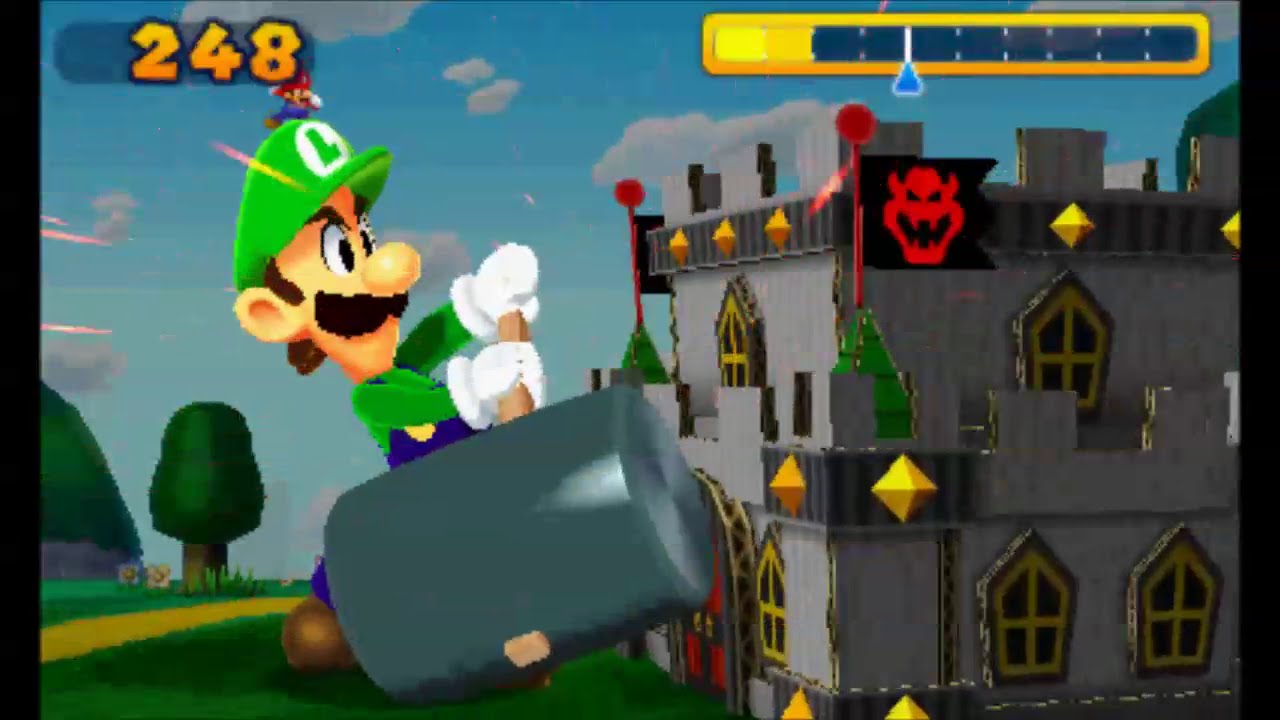 Mario & Luigi: Paper Jam - Attackathon (S Rating) - All Minigames