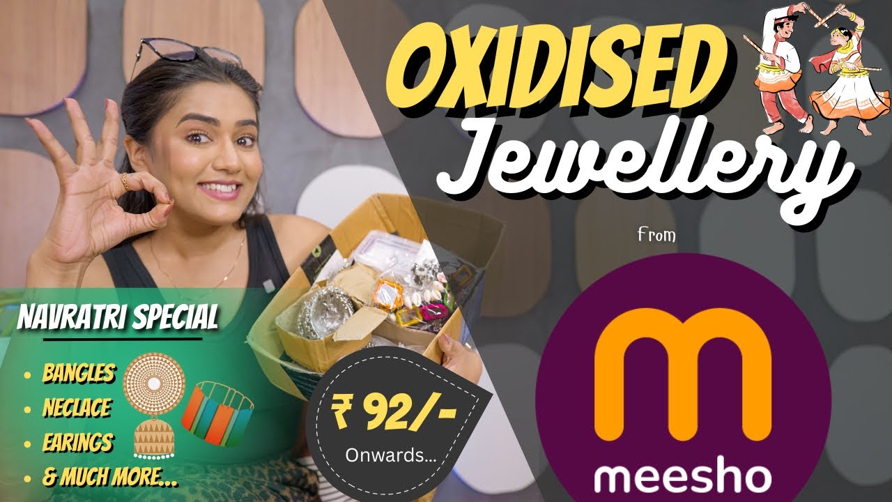 Huge Collection of OXIDISED JEWELLERY from MEESHO | festive special | Tyron | gimaashi