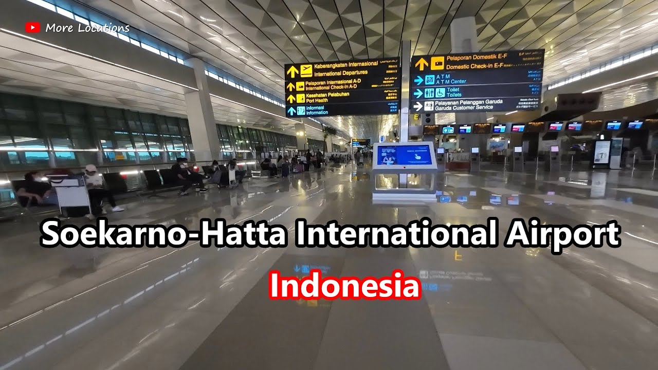 Jakarta Soekarno-Hatta International Airport, Tangerang Indonesia | Terminal 3