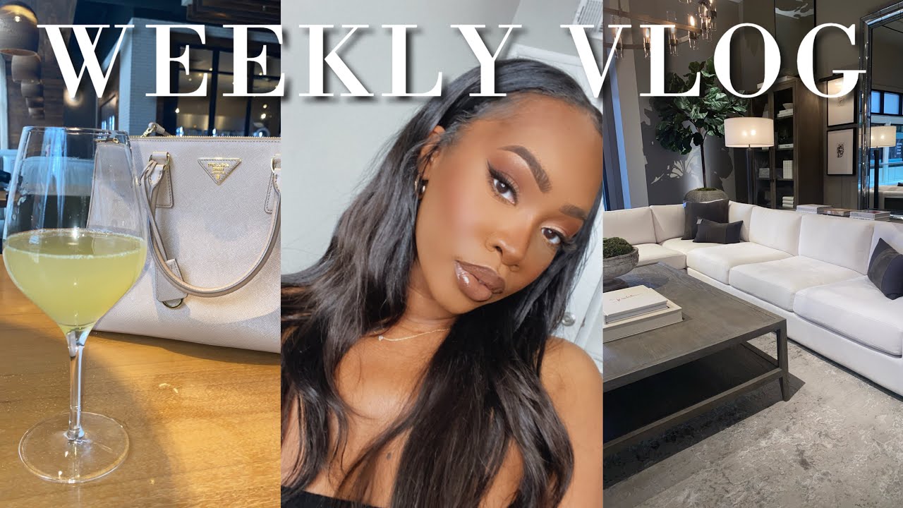 Date w/ Bae in ATL, Preparing for Closing & Furniture Shopping | WEEKLY VLOG