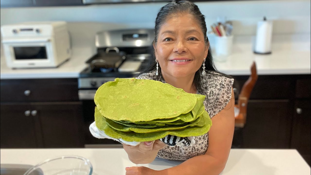 TORTILLAS DE NOPAL Y ESPINACAS //🌵🍃 VCL