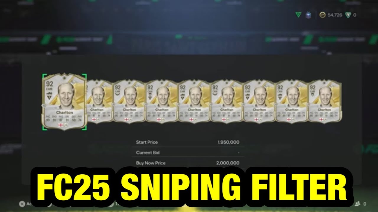 *BEST* FC 25 SNIPING FILTER MAKE 100K COINS FAST | FC 25 TRADING