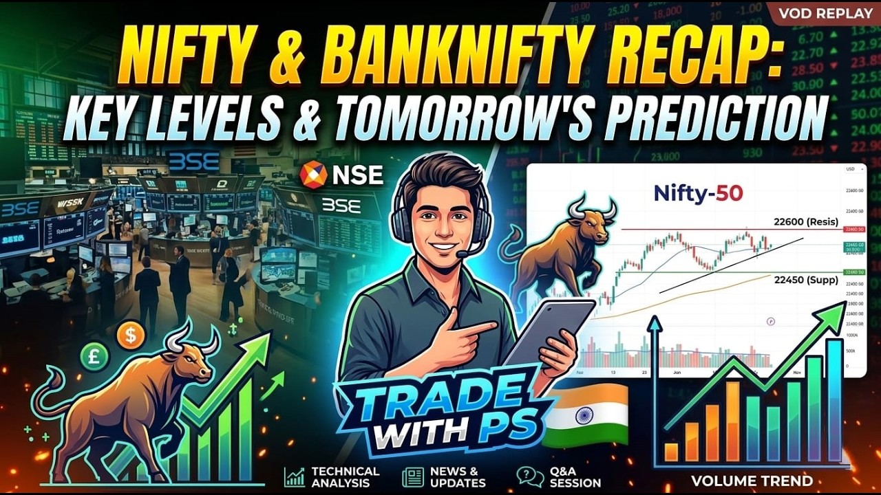🔴 LIVE STOCK MARKET ANALYSIS | NIFTY 50 & BANK NIFTY | 5 JUNE 2026 #stockmarket #livestream