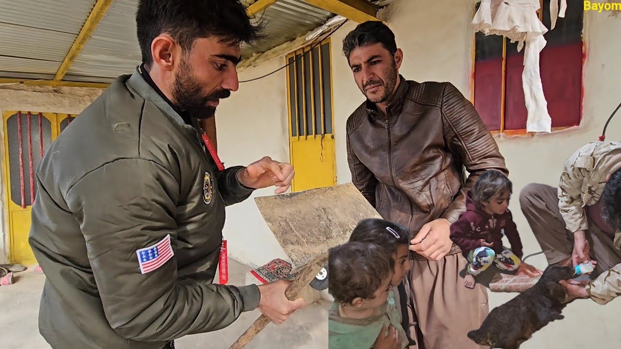 The family's grief over the dying lamb and the adventure of Jahanbakhsh and Shahin on a fishing trip