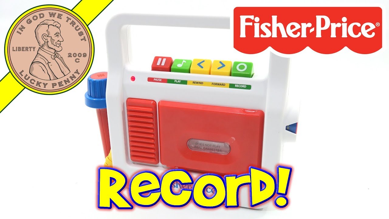 Play Tape Recorder Fisher Price Classic Toys - Record Your Own Voice
