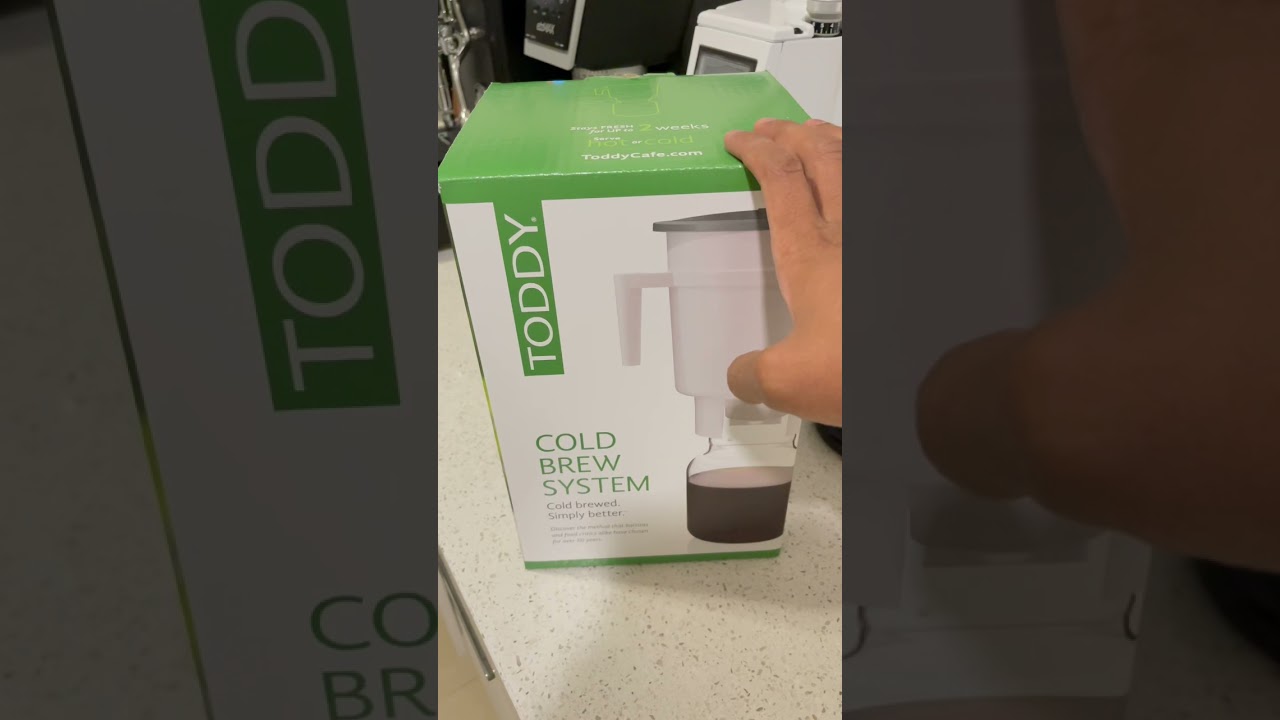فتح صندوق أداة تحضير الكولد برو من Toddy🧊📦