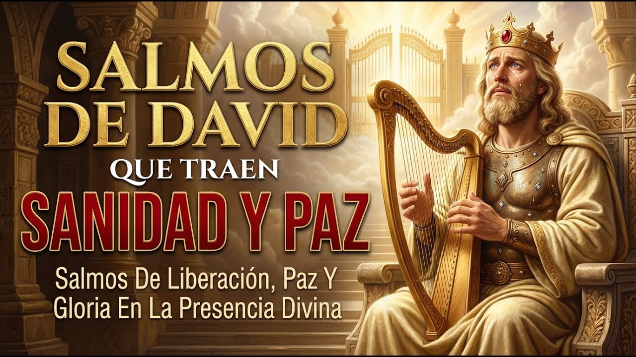 Salmos De Liberación, Paz Y Gloria En La Presencia Divina 🔥 #músicahebrea #salmos