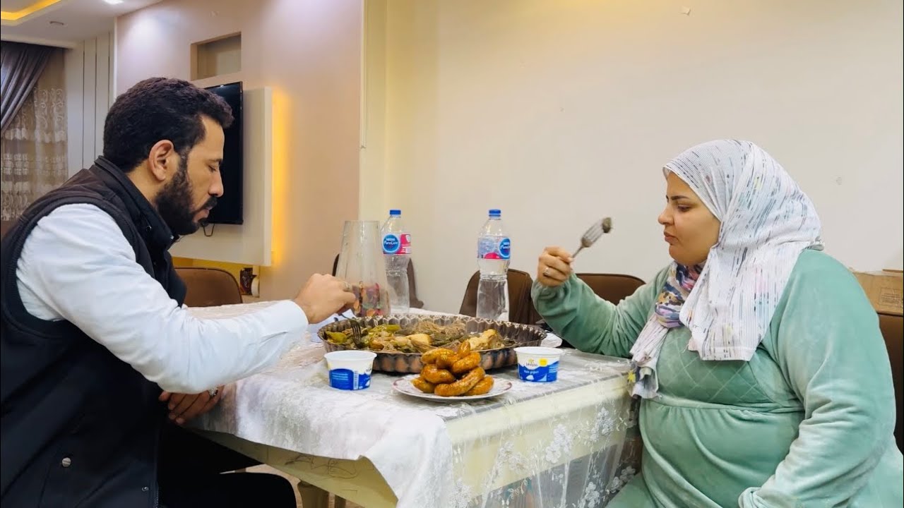 ورق عنب بالريش اجمل خلطه محشي هتعمليها اكله الملوك دلعي بطن جوزك