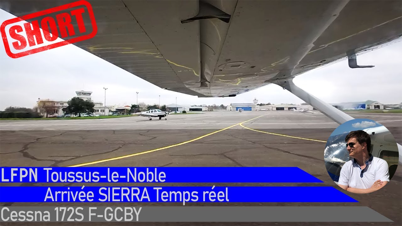 [Short] Déroutement, retour sur Toussus-LFPN en Cessna 172S F-GCBY