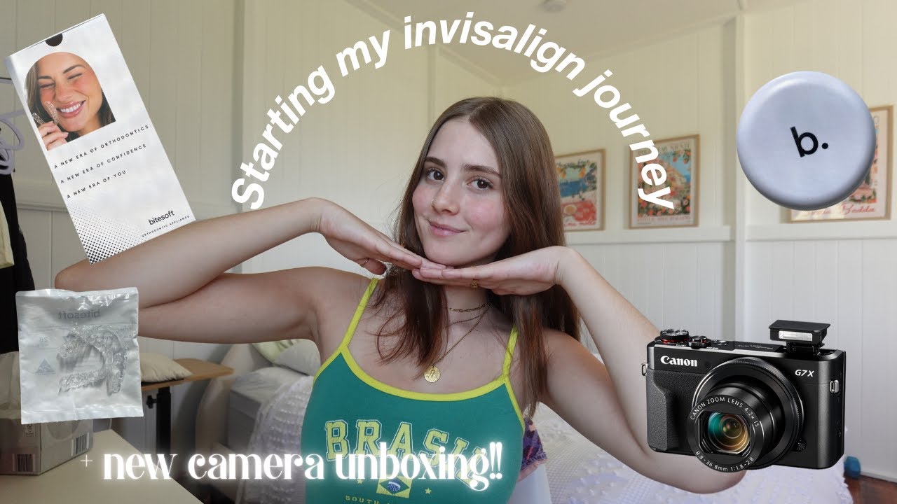 STARTING MY INVISALIGN JOURNEY || + New Camera Unboxing!!