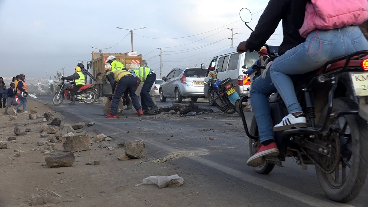 RUAI TRADERS ARE COUNTING LOSSES AFTER EARLY MORNING DEMOLITION BY KENHA