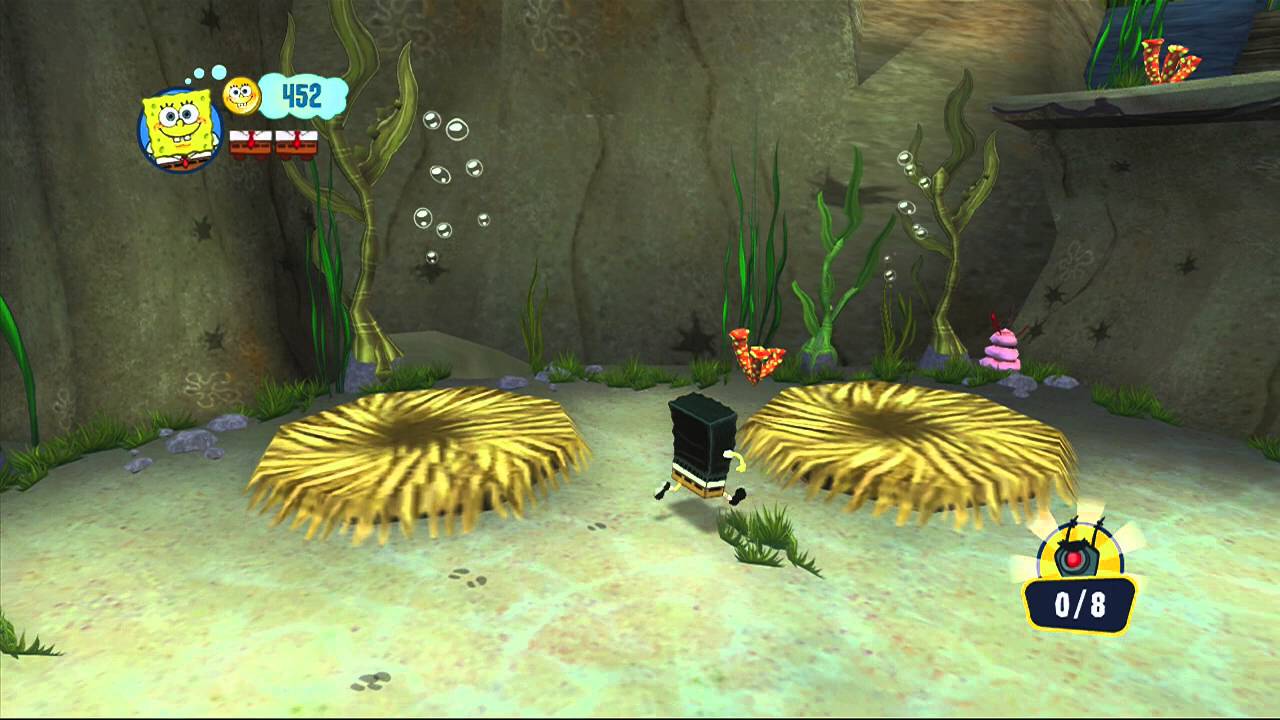 SpongeBob SquarePants: Truth or Square Walkthrough Part 2 (XBOX 360)