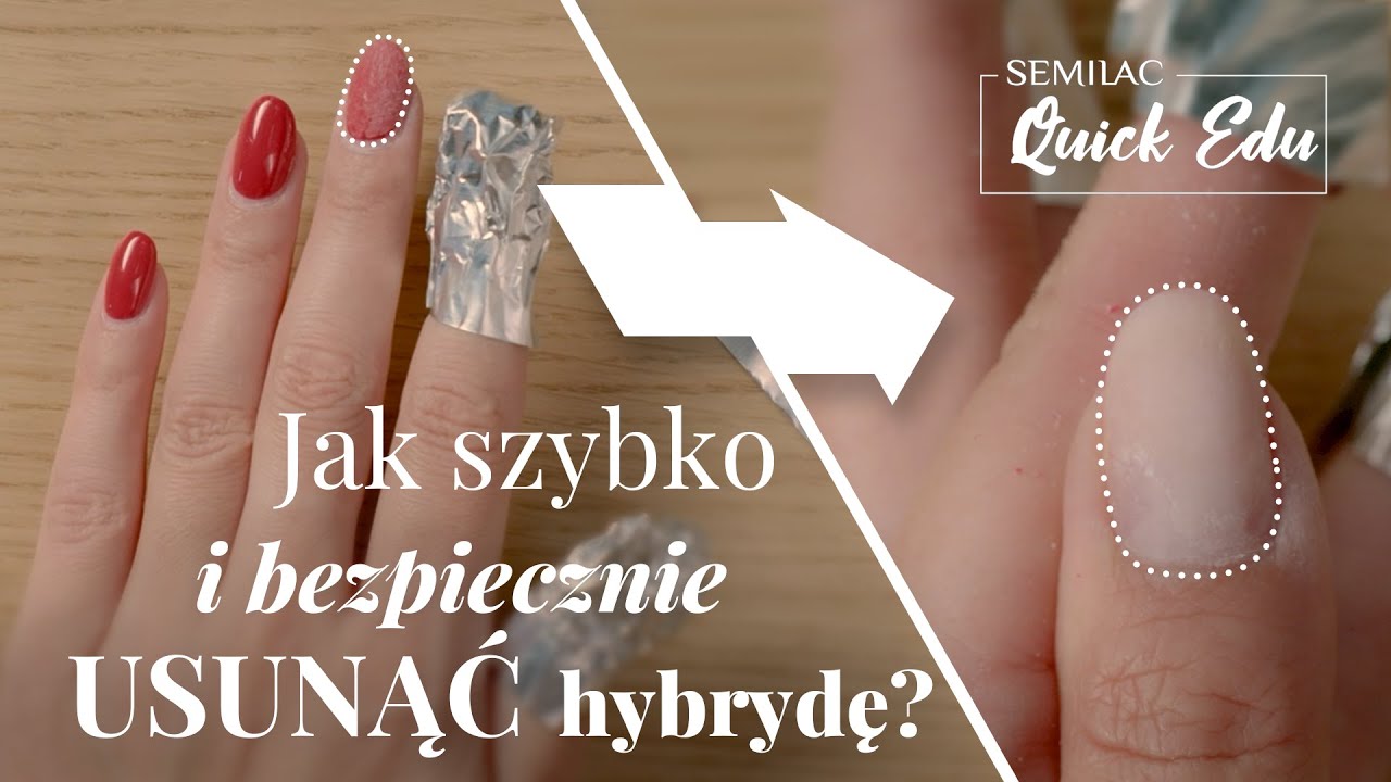 Jak szybko i bezpiecznie ściągnąć acetonem lakier hybrydowy? || QUICK EDU