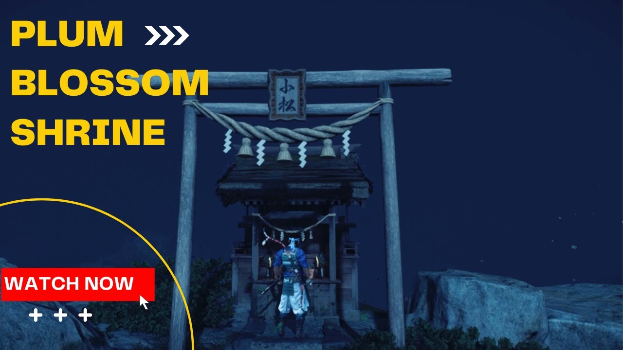 Ghost of Tsushima | Plum Blossom Shrine | PS4