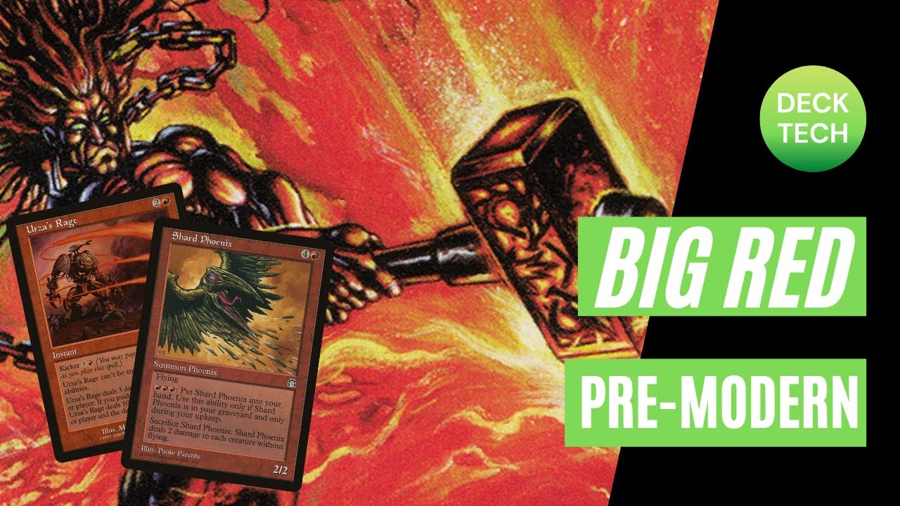PREMODERN MTG: MONO RED CONTROL: Deck Tech