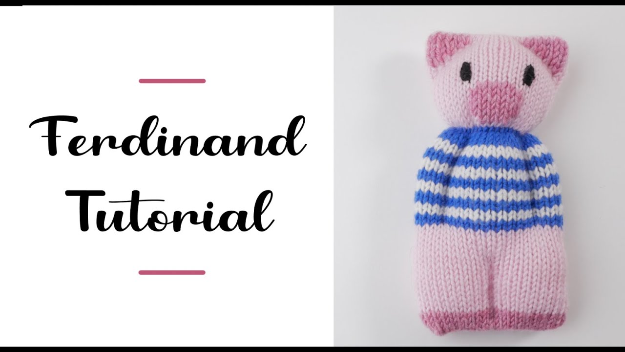 Babykuscheltier Ferdinand Tutorial