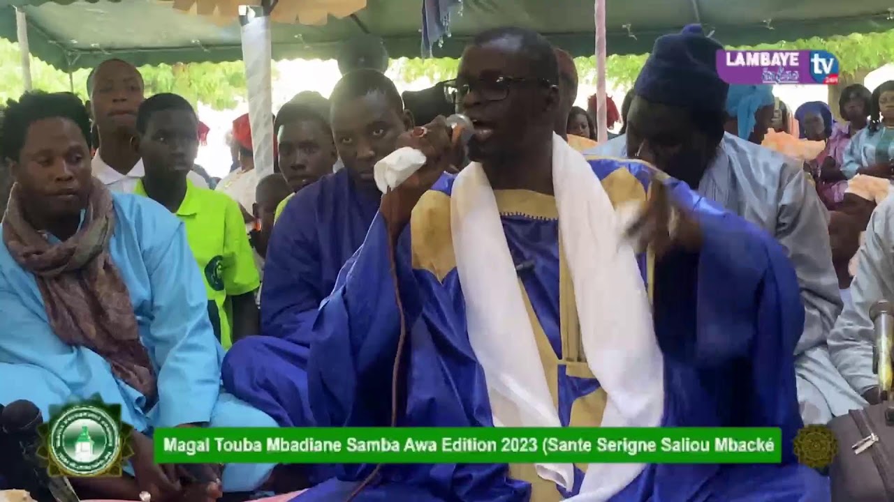 Serigne  Khadim kebé au magal Touba Mbadiane samba Awa