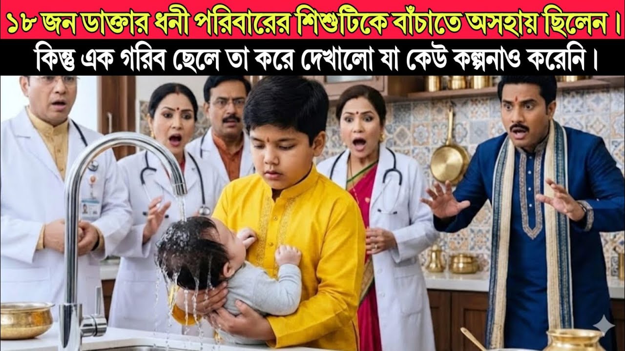 কোটিপতির সন্তানের সামনে ১৮ জন ডাক্তার অসহায় - বেচারা ছেলেটি এমন কিছু করল যা কেউ কল্পনাও করেনি।
