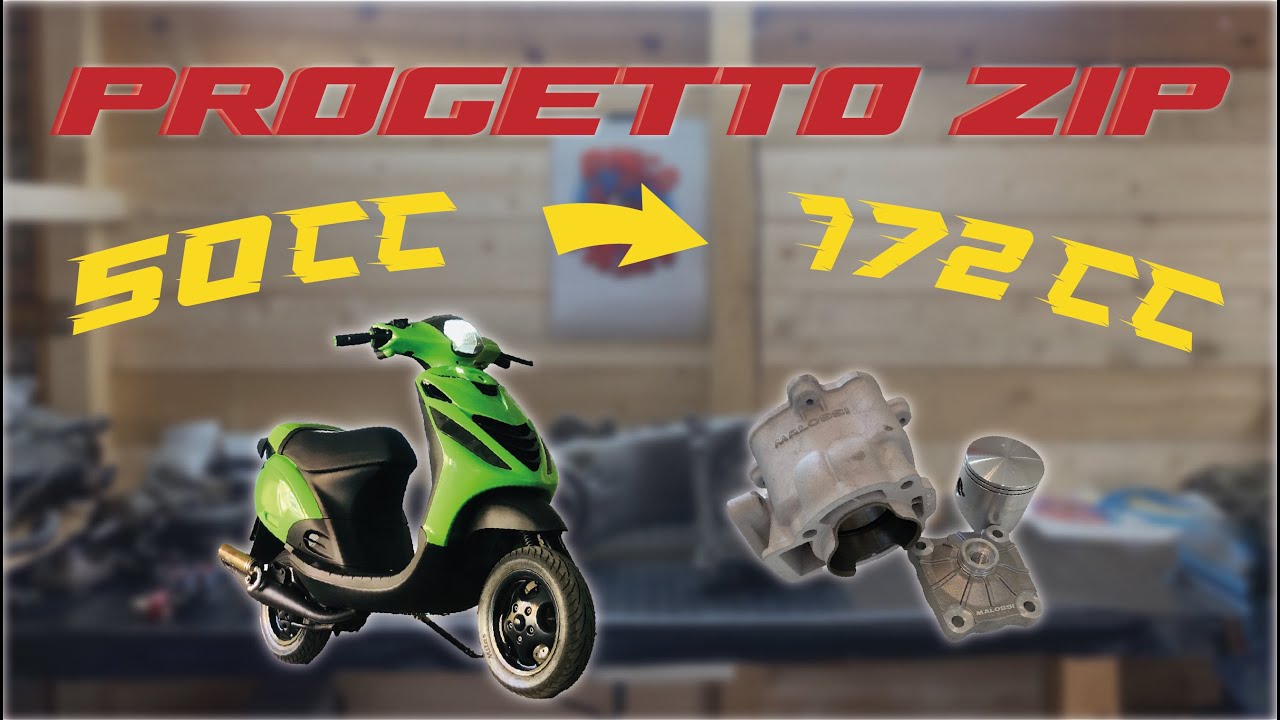 ZIP SP da 50cc a 172cc chiudiamo il bloccone. pt 2