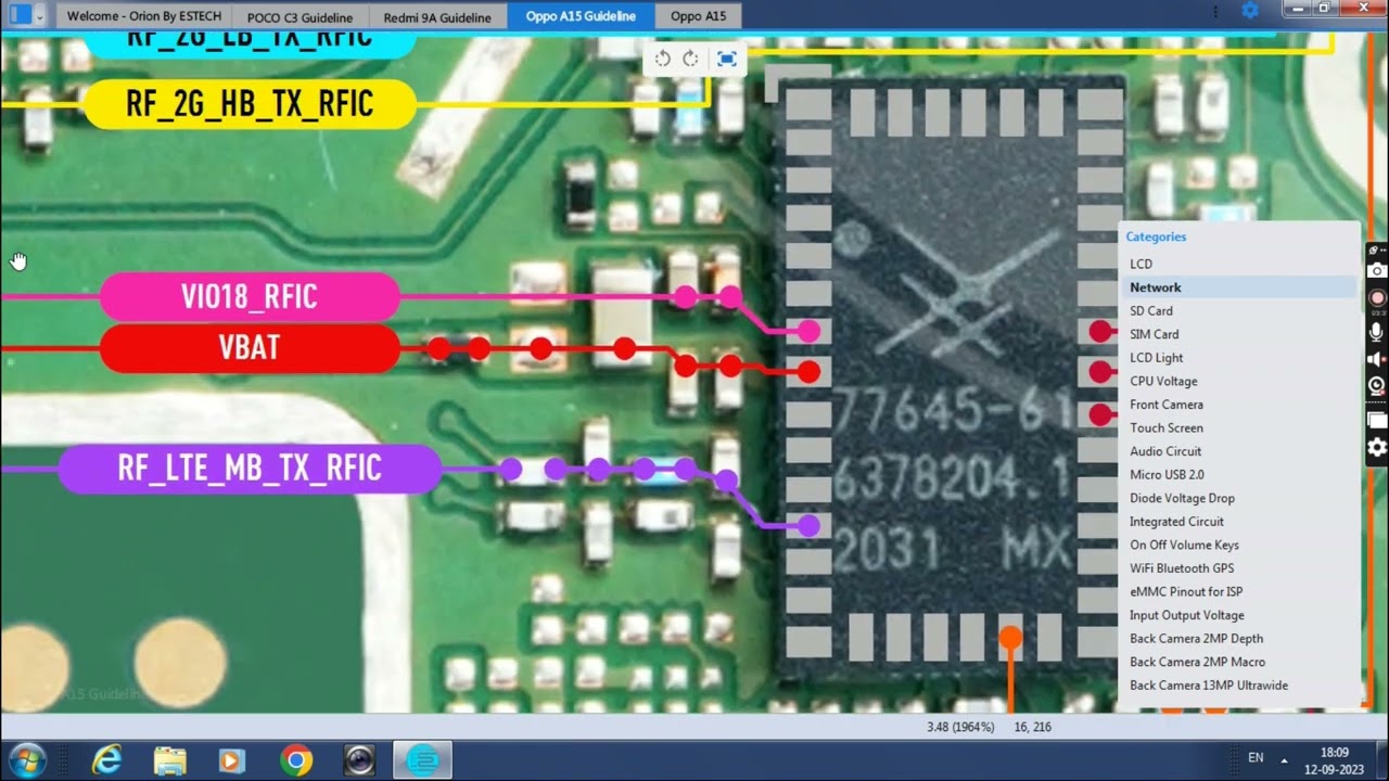 oppo a15 schematics guidelines charging network display light