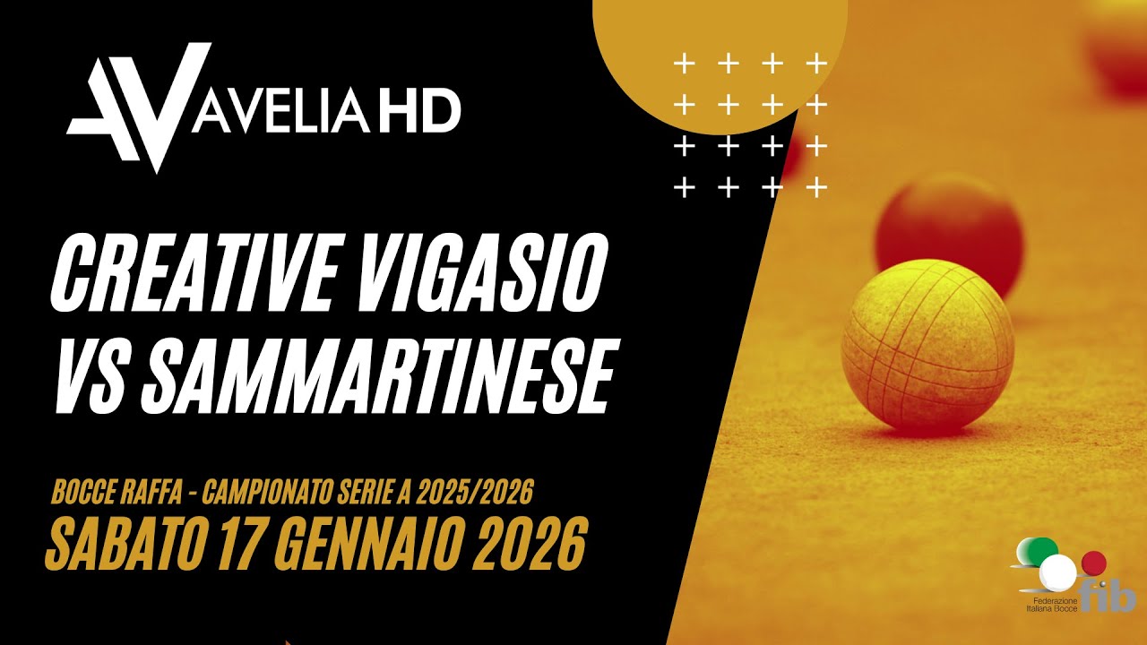 CREATIVE VIGASIO VS MPF SAMMARTINESE (8° GIORNATA RAFFA 2025/2026)