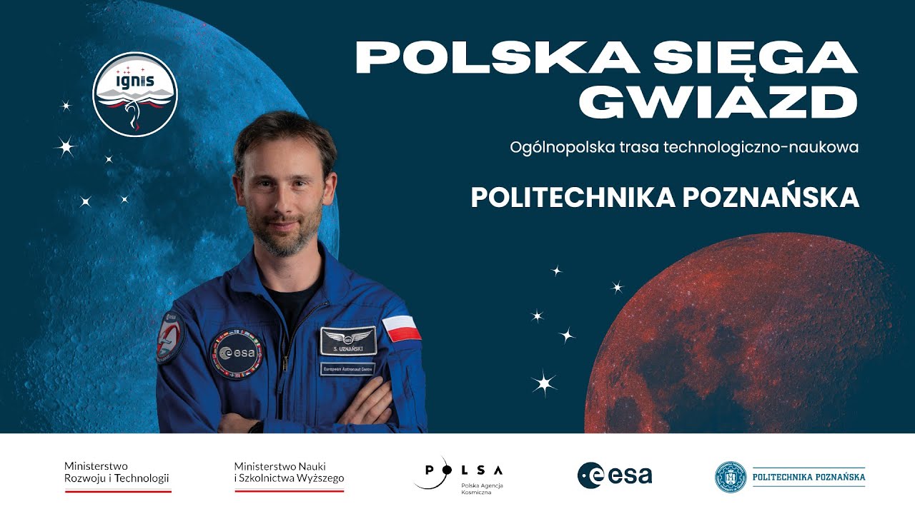 Dr Sławosz Uznański-Wiśniewski na Politechnice Poznańskiej