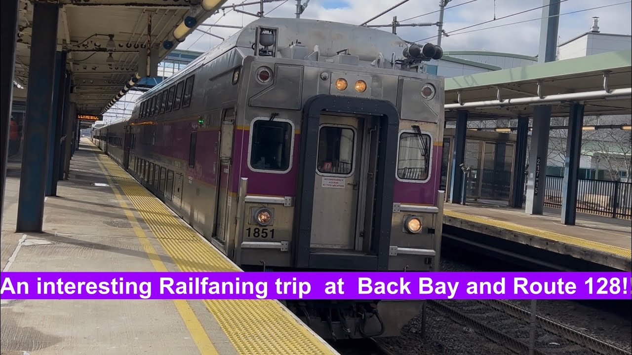 An interesting Railfaning trip to Back bay and Route 128!!! Ft. @MbtaVideoClips 