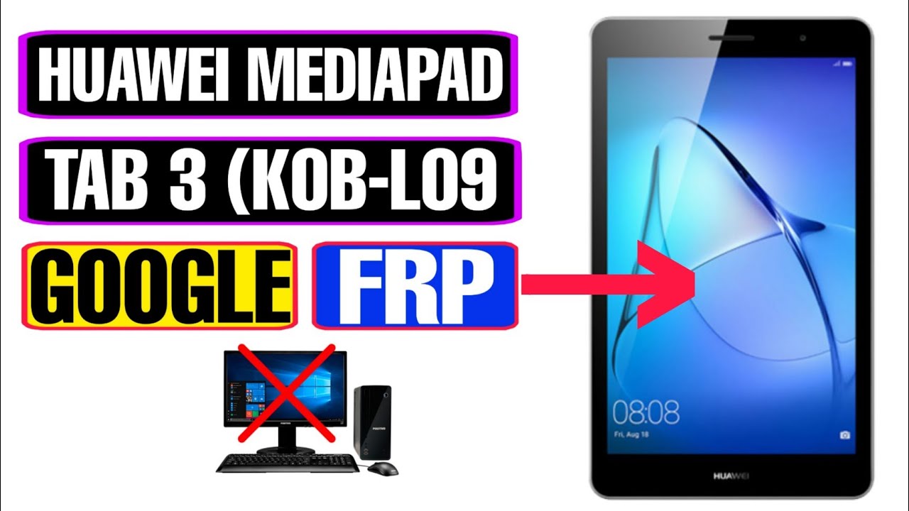 Huawei MediaPad T3 FRP Bypass 2022 | Huawei KOB-L09 FRP Bypass Without PC | KOB-L09 Google Account