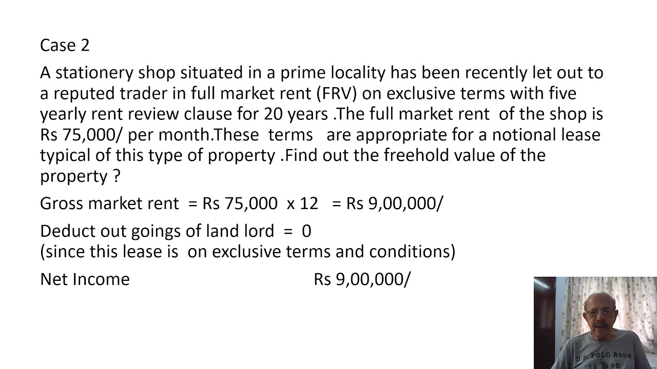 VIDEO PROPERTY VALUATION   FOR BEGINNERS PART 5