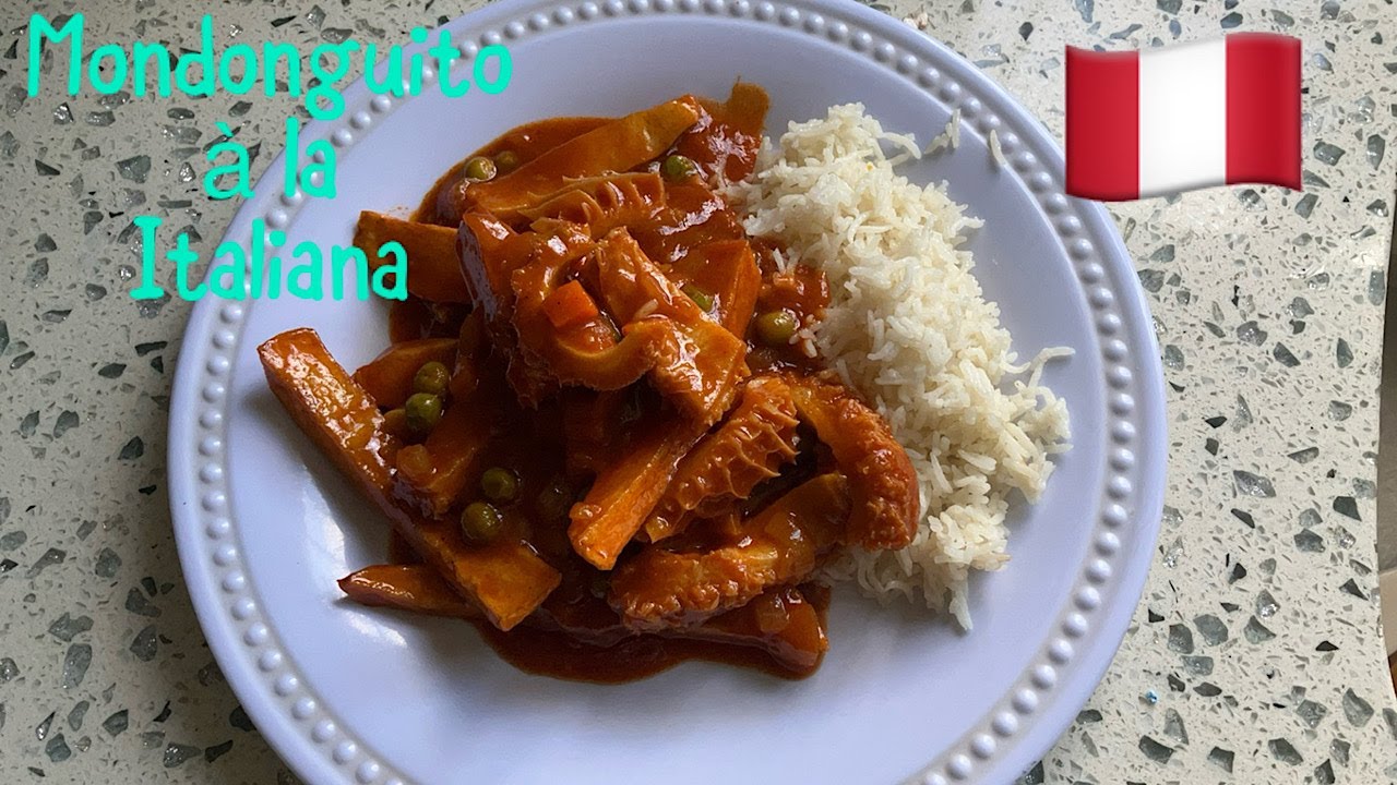 MONDONGUITO A LA ITALIANA PERUANO