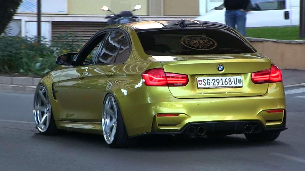 CRAZY SPEC BMW M3 F80 in Monaco | LOUD POPS AND BANGS!