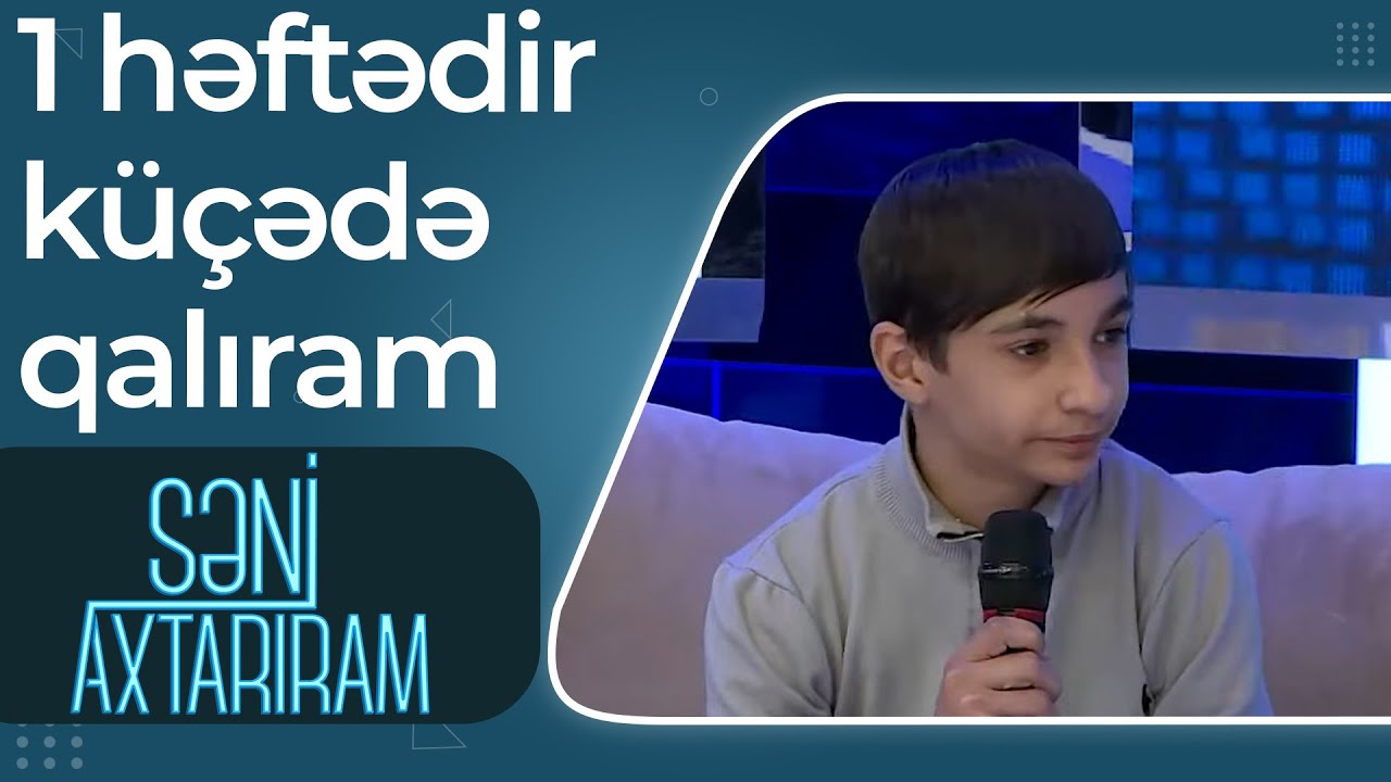 Səni Axtarıram - 13 yaşlı Hüseyn hər kəsi göz yaşına boğdu - Kaş ki, anamla atam yanımda olardı