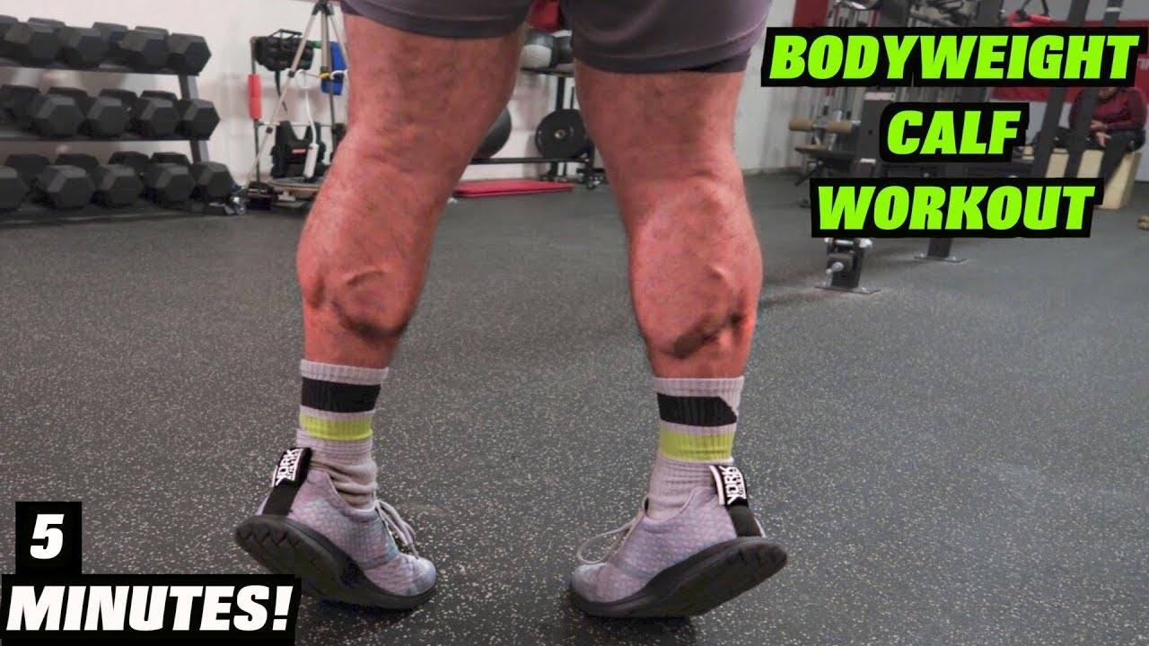 Intense 5 Minute At Home Calf Workout #2