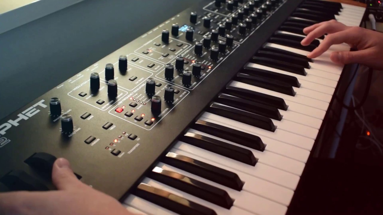 DSI Prophet Rev2 + Ventris Dual Reverb