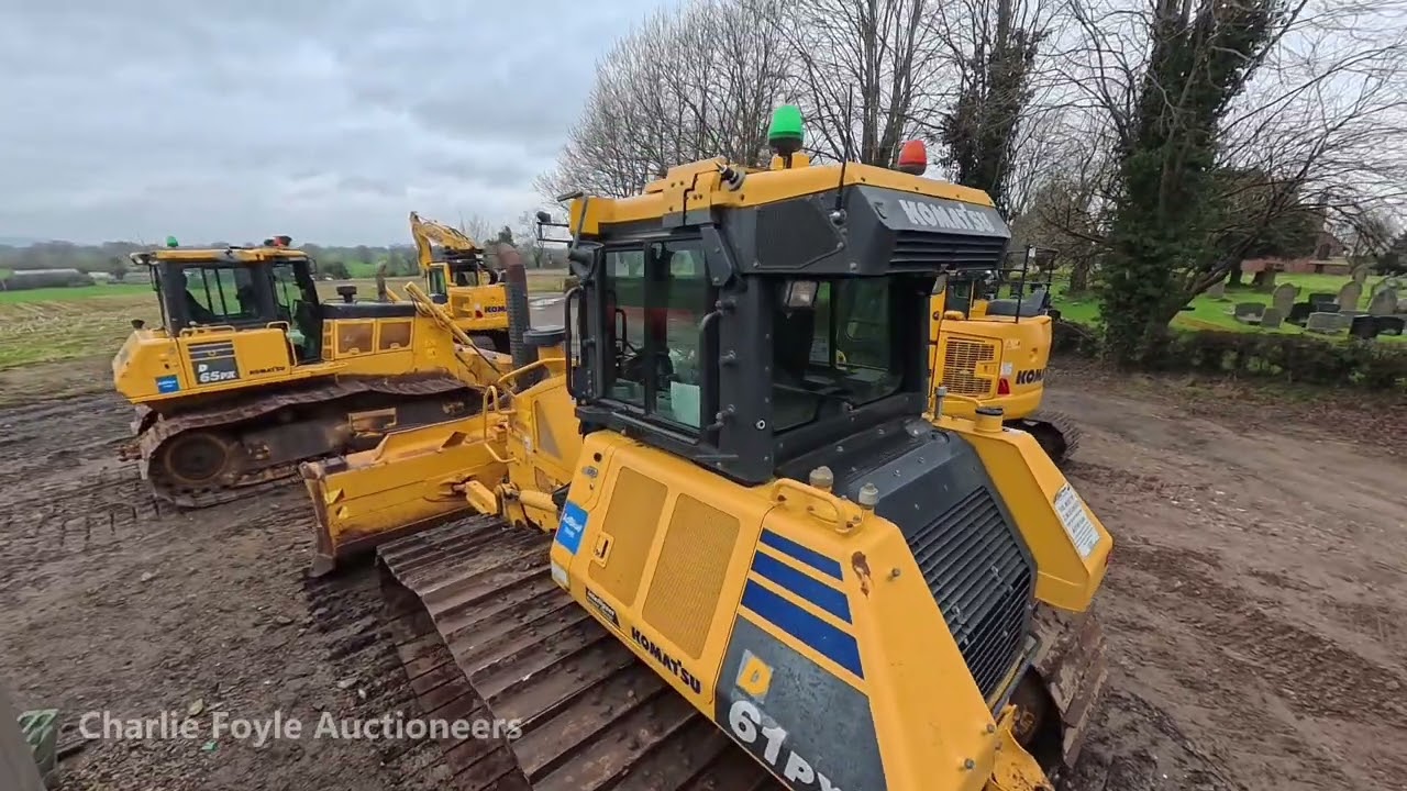 2017 Komatsu D61PXi-24 Pat Blade Dozer - Farlam Landcare Auction, 25th March 2026, 10am GMT