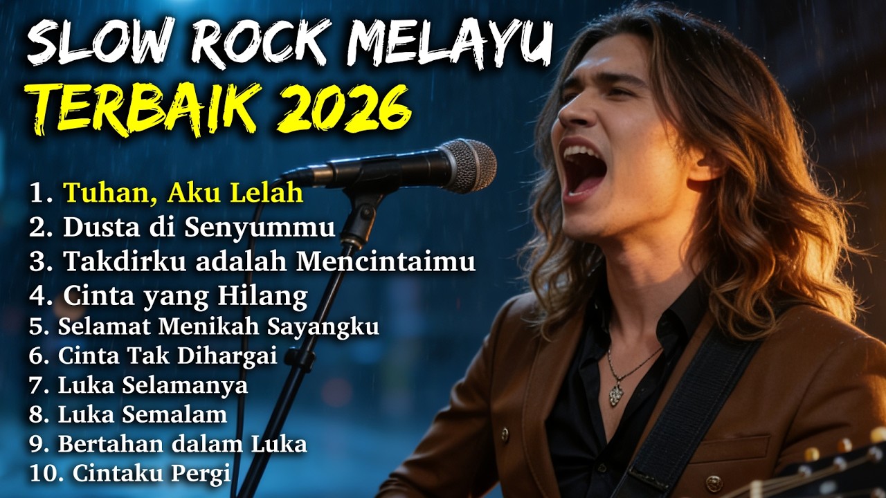 Slow Rock Viral 2026  | Lagu Sedih Menyayat Hati - Full Album / Lagu Malaysia / Laju Jiwang