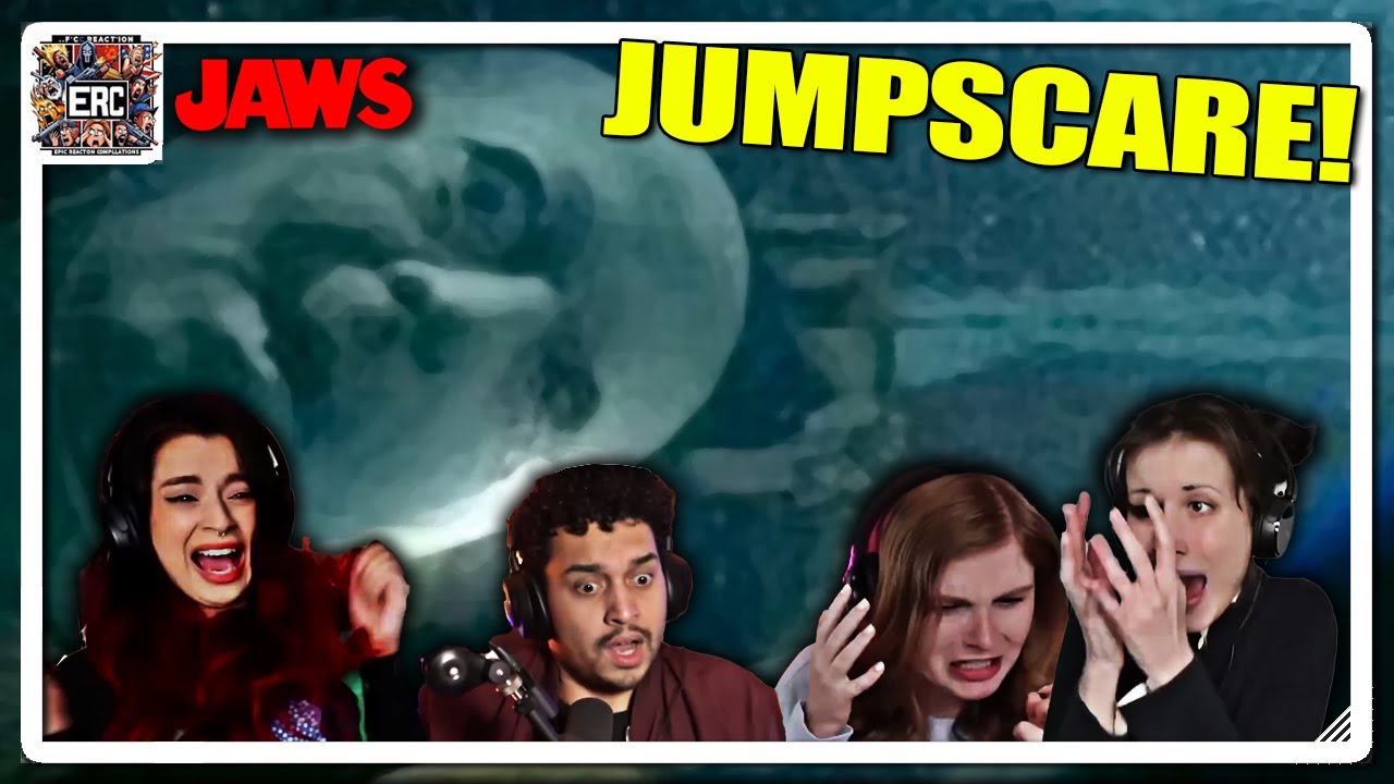 They SCREAMED at This Scene! The Boat Head Jump Scare – Jaws (1975) 😱🦈 | Epic Reaction Compilations