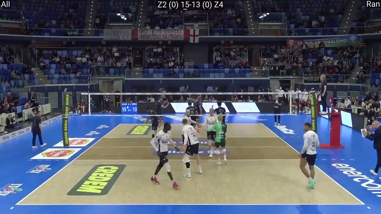 Volleyball Milano - Verona Italy Playoff QF 2 Full Match 2026