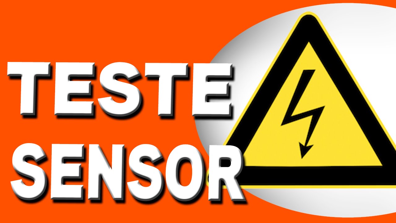 Teste de sensor por Tensão (Medindo sensor por 