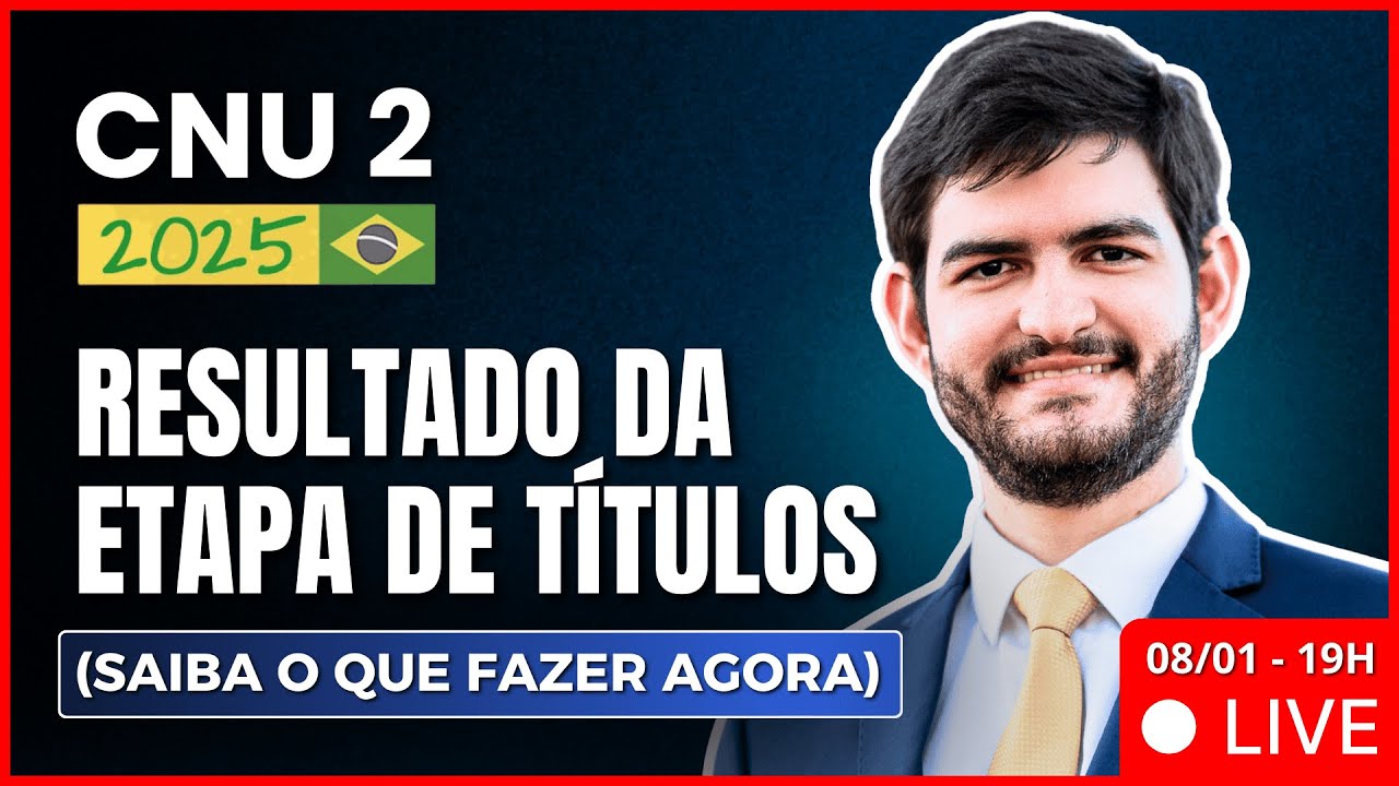 CNU 2: RESULTADO DOS TÍTULOS - FGV