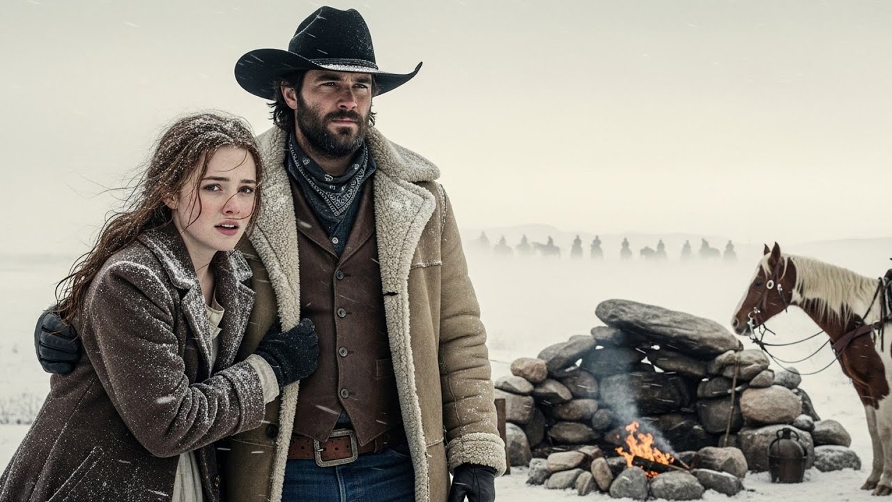 Ten Men Were Hunting Her In The Blizzard, A Cowboy Found Her First And Said 