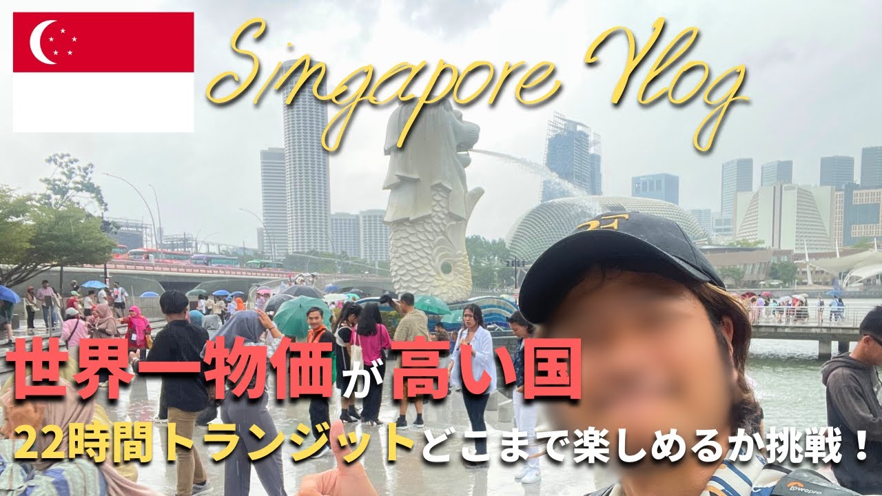シンガポールトランジット︱24時間以内でも割と濃い旅をできる︱ 30代男海外一人旅