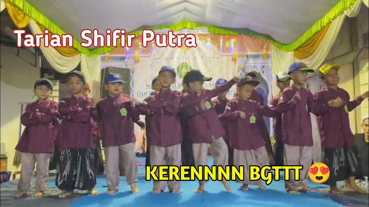 TARIAN SANTRI PUTRA KELAS SHIFIR SHAGHIR DAN KABIR | YALLA HABIBI