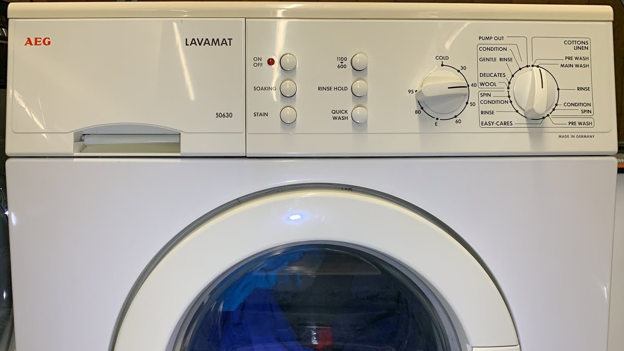 AEG Lavamat 50630 - Cottons 40°