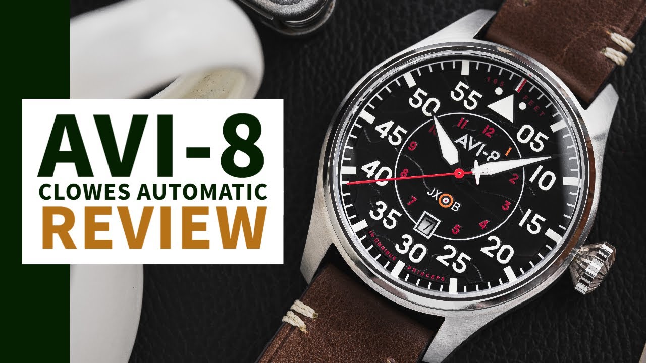 The Avi-8 Hawker Hurricane Clowes Automatic – An Exceptionally Contemporary Pilot’s Watch